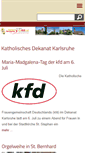 Mobile Screenshot of kath-karlsruhe.de